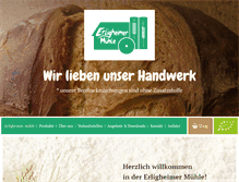 Tablet Screenshot of erligheimer-muehle.de